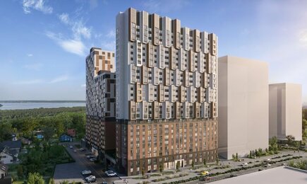 Кропоткине жилой модуль ландшафт