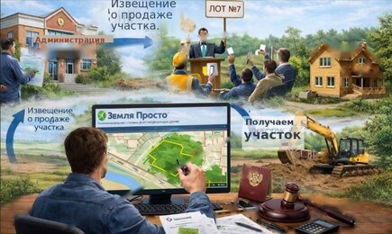 Как купить у государства землю под ИЖС за 1% рыночной цены
