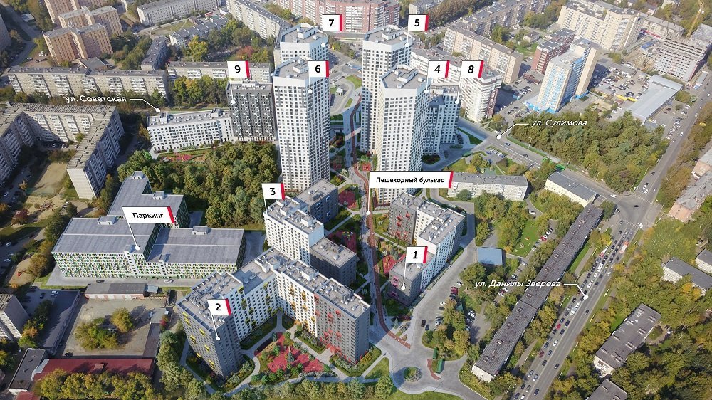 ЖК "Цветной бульвар" - Екатеринбург, Пионерский, ул. Сулимова - фото 20