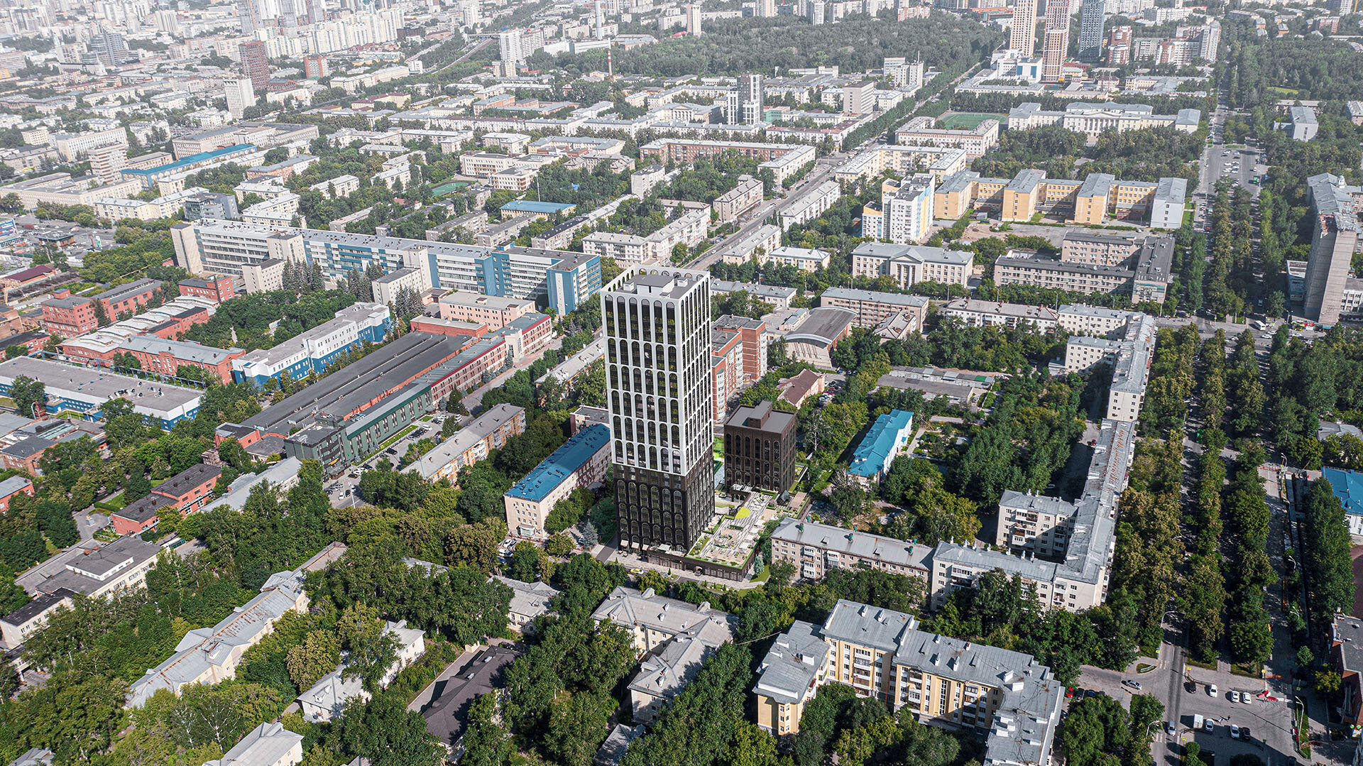 ЖК "Отдельный, 5" - Екатеринбург, Втузгородок, пер. Отдельный, 5 - фото 1