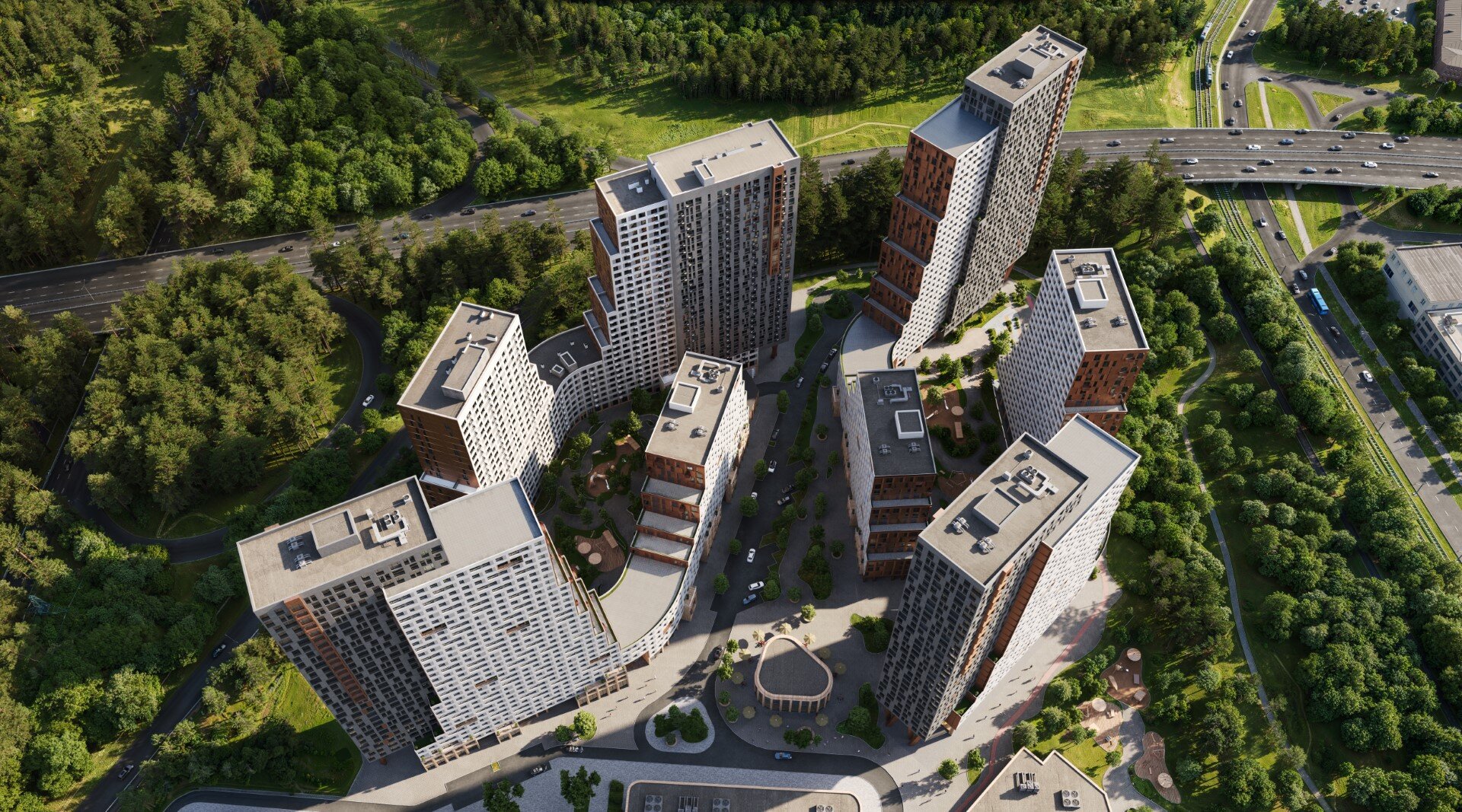ЖК Стадиум - Екатеринбург, Вторчермет,  ул. 8 Марта - Крестинского  - фото 1