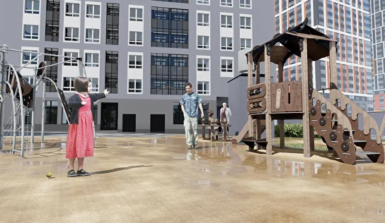 ЖК "Московский квартал" (Гринвич) - Екатеринбург, Юго-Западный, ул. Волгоградская: 18, 18а; ул. Московская, 190, 192, 194, 196, 198; ул. Расковой, 8 - фото 9