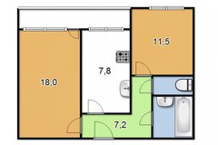 Екатеринбург, ул. Панельная, 17а (ЖБИ) - фото квартиры