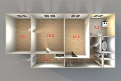 Екатеринбург, ул. Гагарина, 27 (Втузгородок) - фото квартиры