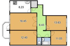 Екатеринбург, ул. Колхозная, 19 (Горный щит) - фото квартиры