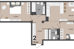 Екатеринбург, ул. Краснолесья, 10/3 (Академический) - фото квартиры