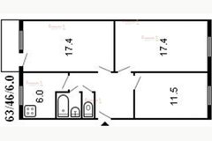г. Верхняя Пышма, ул. Огнеупорщиков, 6 (городской округ Верхняя Пышма) - фото квартиры