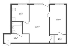 Екатеринбург, ул. Декабристов, 27 (Парковый) - фото квартиры