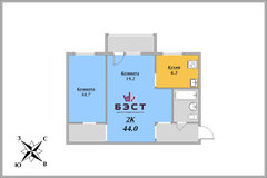 Екатеринбург, ул. Бисертская, 103 (Елизавет) - фото квартиры