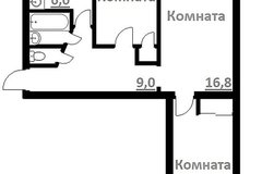 Екатеринбург, ул. Замятина, 36 (Эльмаш) - фото квартиры
