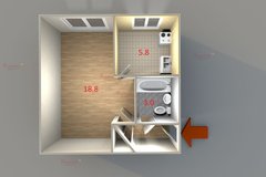 Екатеринбург, ул. Мамина-Сибиряка, 2 (Центр) - фото квартиры