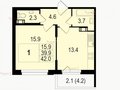 Продажа квартиры: Екатеринбург, ул. Светлый микрорайон, 2 (Уктус) - Фото 1