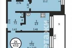 Екатеринбург, ул. Начдива Онуфриева, 12 (Юго-Западный) - фото квартиры