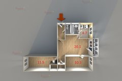 Екатеринбург, ул. Челюскинцев, 110 (Центр) - фото квартиры