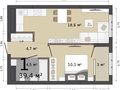 Екатеринбург, ул. Черепанова, 40/4, ЖК "Татлин" (Заречный) - фото квартиры
