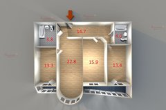 Екатеринбург, ул. Анри Барбюса, 6 (ВИЗ) - фото квартиры