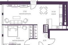 Екатеринбург, ул. Новгородцевой, 15 (ЖБИ) - фото квартиры