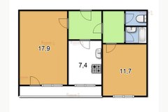 г. Березовский, ул. Чапаева, 17 (городской округ Березовский) - фото квартиры