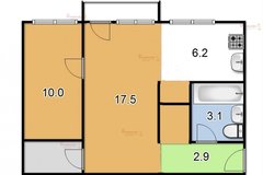 Екатеринбург, ул. Комсомольская, 12 (Втузгородок) - фото квартиры