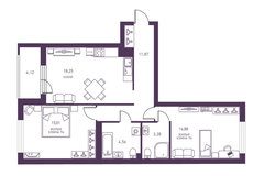 Екатеринбург, ул. Новгородцевой, 15 (ЖБИ) - фото квартиры