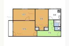 Екатеринбург, ул. Авиационная, 61/2 (Автовокзал) - фото квартиры