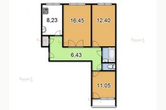 Екатеринбург, ул. Пехотинцев, 5 (Новая Сортировка) - фото комнаты