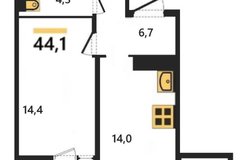 Екатеринбург, ул. 8 Марта, 202/4 (Ботанический) - фото квартиры