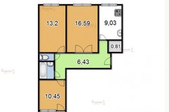 г. Верхняя Пышма, ул. Калинина, 37а (городской округ Верхняя Пышма) - фото квартиры