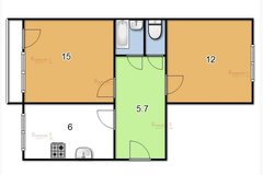 Екатеринбург, ул. Мостовая, 53 (УНЦ) - фото квартиры