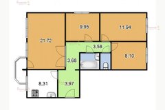 Екатеринбург, ул. Крауля, 70 (ВИЗ) - фото квартиры