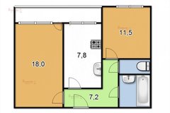 Екатеринбург, ул. Библиотечная, 29/а (Втузгородок) - фото квартиры
