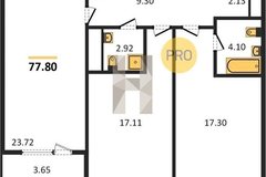 Екатеринбург, ул. Ткачей, 17 (Парковый) - фото квартиры