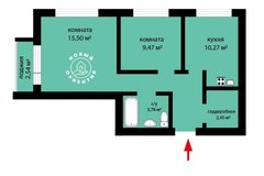 Екатеринбург, ул. Рябинина, 18/2 (Широкая речка) - фото квартиры