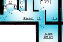 г. Среднеуральск, ул. Полевой, 2А, ЖК "Полянка" (Дом) (городской округ Среднеуральск) - фото квартиры