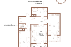 Екатеринбург, ул. Педагогическая, 28 (Втузгородок) - фото квартиры