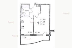 Екатеринбург, ул. Готвальда, 23/1 (Заречный) - фото квартиры