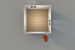 Екатеринбург, ул. Торговая, 12 (Химмаш) - фото комнаты