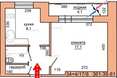 Екатеринбург, ул. Ломоносова, 55 (Уралмаш) - фото квартиры