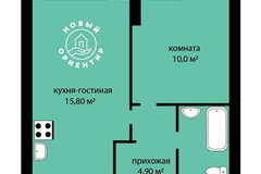 Екатеринбург, ул. Краснолесья, 10/3 (УНЦ) - фото квартиры