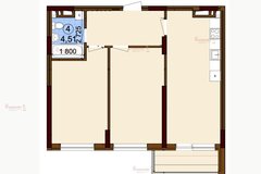 Екатеринбург, ул. Евгения Савкова, 6 (Широкая речка) - фото квартиры