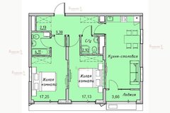 Екатеринбург, ул. Ткачей, 17 (Парковый) - фото квартиры