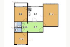 Екатеринбург, ул. Таватуйская, 19 (Старая Сортировка) - фото квартиры