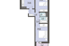 Екатеринбург, ул. Евгения Савкова, 35 (Широкая речка) - фото квартиры