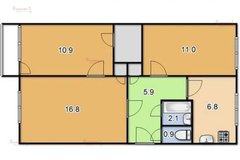 Екатеринбург, ул. Зенитчиков, 14 (Вторчермет) - фото квартиры