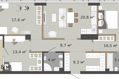 Екатеринбург, ул. Первомайская, 60 (Центр) - фото квартиры