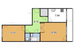 Екатеринбург, ул. Таганская, 17 (Эльмаш) - фото квартиры