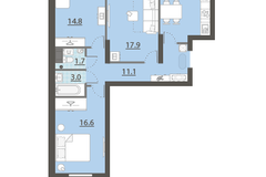 Екатеринбург, ул. Заводская, 92а (Юго-Западный) - фото квартиры