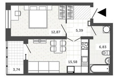 Екатеринбург, ул. Комсомольская, 67 (Втузгородок) - фото квартиры