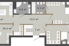 Екатеринбург, ул. Первомайская, 60 (Центр) - фото квартиры