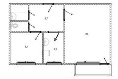 Екатеринбург, ул. Тверитина, 13 (Парковый) - фото квартиры